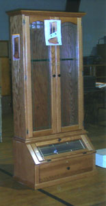 gun cabinet donation
