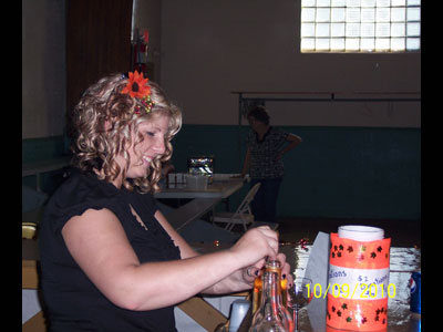 Donation bar at hall