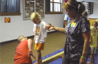 kids enjoying the plank