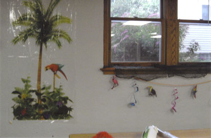 jungle decoration photo