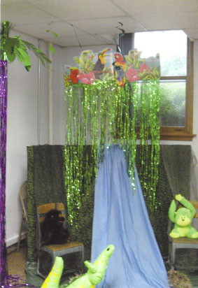 decorations of jungle